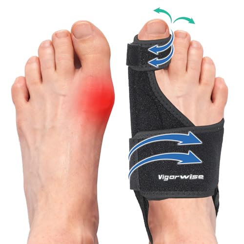 Bunion Corrector with Aluminum Bar – Day & Night Support for Men & Women