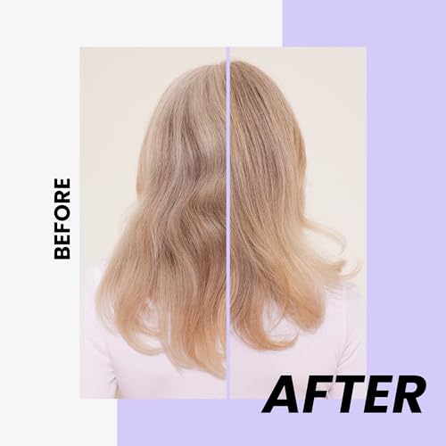 Violet Shampoo | Eliminates Brassy Tones | Purple Pigment + Deposit | Neutralizes Yellow | Moisturizes Processed Hair | Enhances Vibrancy of Blonde or Gray Hair | Color Safe