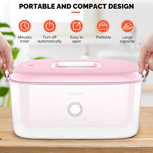 TASALON Hot Towel Steamer - 5 Minute Heat, Portable Spa Warmer