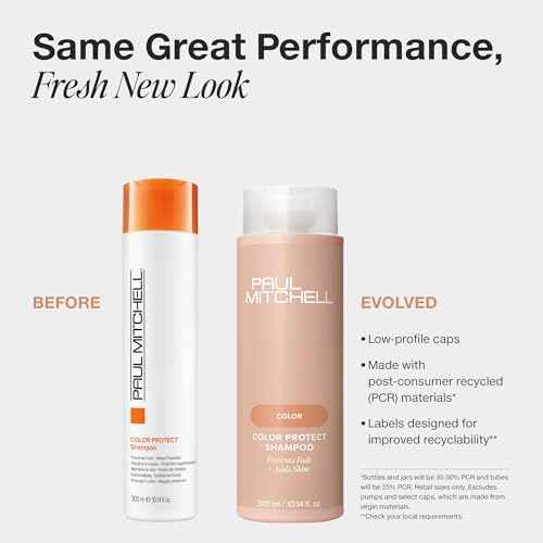 Paul Mitchell Color Protect Shampoo, Prevents Fade + Adds Shine, For Color-Treated Hair