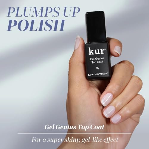 LONDONTOWN Nail Concealer & Gel Top Coat Duo Set