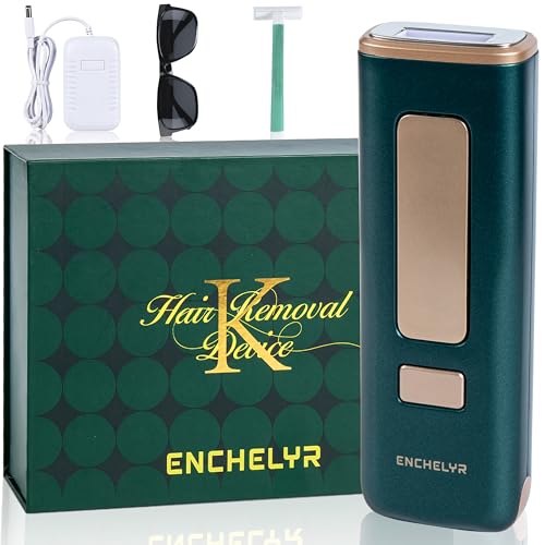 IPL Hair Removal Device for Face, Body & Sensitive Skin - 5 Levels, Ice Cooling