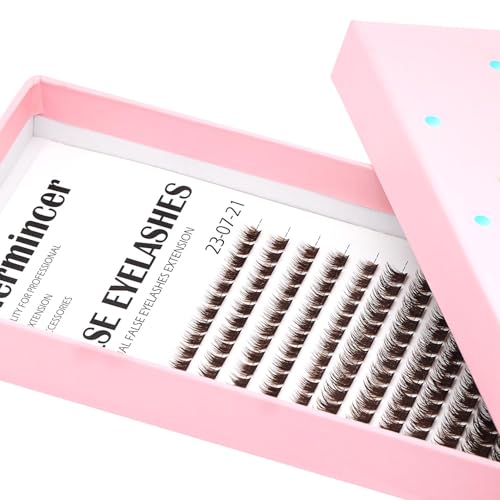D Curl Cluster Lashes 180pc Black Eyelash Extensions