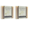 Plantlife Patchouli Bar Soap Pack of 2 - Moisturizing and Soothing Soap for Your Skin - Hand Crafted Using Plant-Based Ingredients - Made in California 4oz Bar