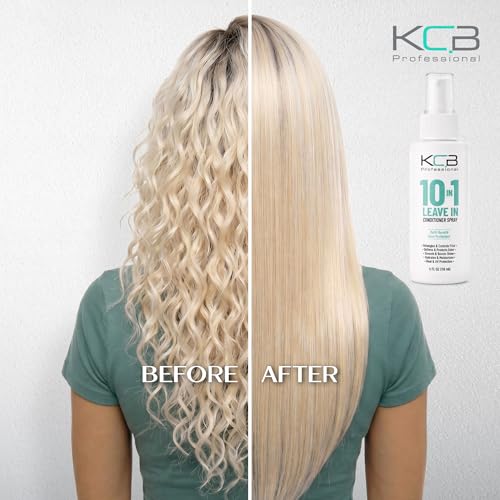 KCB Professional 10 in 1 Leave-in Conditioner Spray - Heat Protectant for All Hair Types