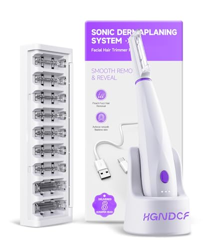 Electric Dermaplane Razor for Women with LED & 3 Speeds