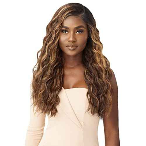Outre Lace Front Wig - Melted Hairline - CHLORIS (DR2/GINGER BROWN)