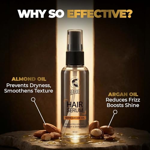 Beardo Hair Growth Serum for Men with Argan Oil