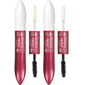 L'Oreal Paris Makeup Double Extend Tubing Mascara, Lengthening 2 Step Mascara, Smudgeproof, Blackest Black, Pack of 2