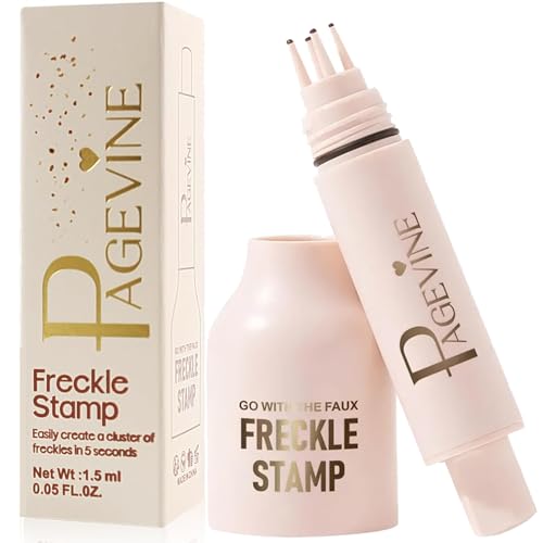Freckle Stamp Pen - 5-Point Fake Freckles Marker, Waterproof