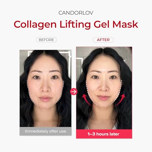Candorlov CDL Collagen Duo Mask & Cream Set - 10 Sheets + Cream (Face Mask Pack of 2)