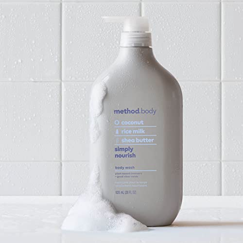 Method Simply Nourish Body Wash, 28 fl oz