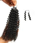 14 Inch Pre-Separated Afro Kinky Curly Crochet Hair Extensions