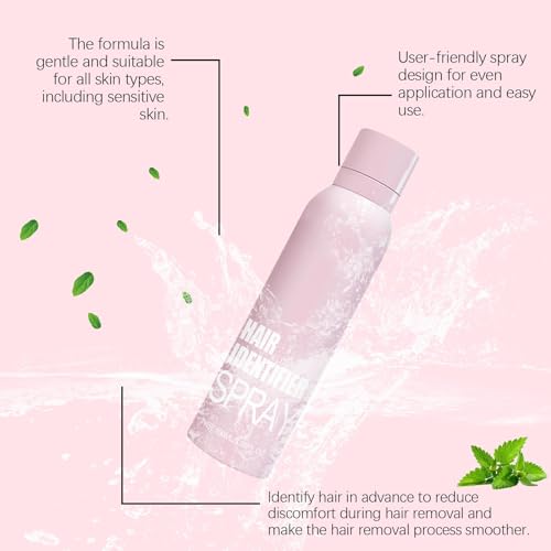 Facial Hair Identifier Spray for Dermaplaning & Face Shaving - Natural Extracts