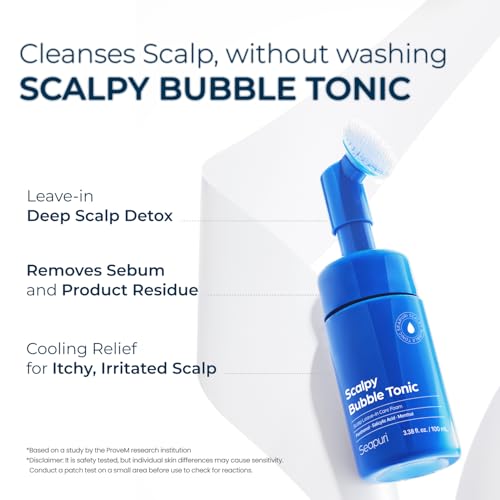 Seapuri Scalpy Bubble Tonic Scalp Treatment - Hair Retention & Shedding Relief