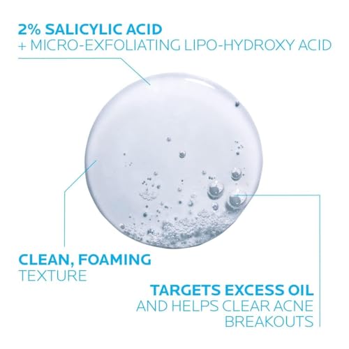 La Roche-Posay Effaclar Medicated Gel Cleanser 2% Salicylic Acid