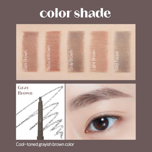 ETUDE Bare Edge Brow Pencil - Grey Brown