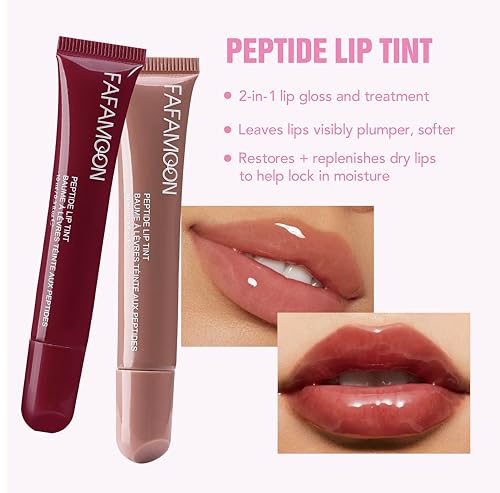 Hydrating Lip Gloss 5 Colors - Nourishing Jelly Balm