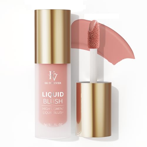 FV Liquid Blush Cream Cheek Tint - 12-Hour Wear, Buildable (Honey)