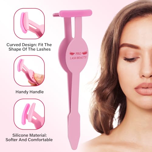 Eyelash Extension Tweezers Kit 3-in-1 DIY Lash Applicator Tool