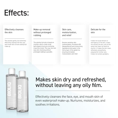Bioliq Clean Micellar Solution 200ml - Makeup Remover & Cleanser
