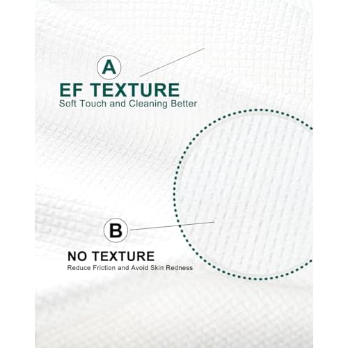 Face Towels,Facial Towels,200Ct Disposable Face Towel,10"x12"Face Cloths,Makeup Remover Face Towelettes Disposable,Disposable Face Cloths for Sensitive Skin,Biodegradable Dry Wipes
