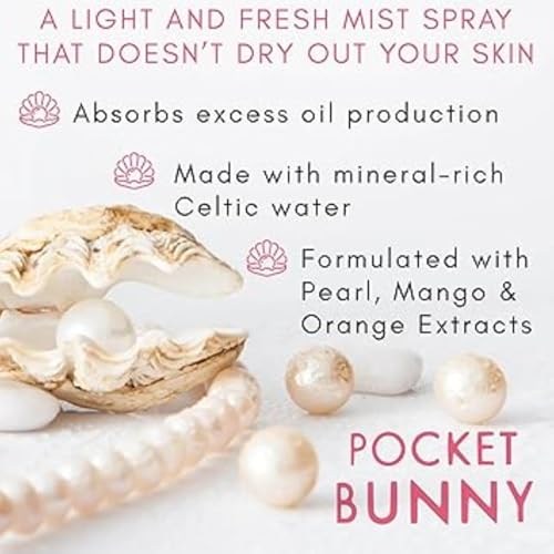 TONYMOLY Green Tea SPF 50 Sunscreen with Pocket Bunny Facial Mist, Lightweight Korean Sunscreen for Face with Hydrating Facial Mist Moisturizer Spray