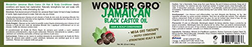 Wonder Gro Jamaican Black Castor Oil Hair Conditioner 12oz