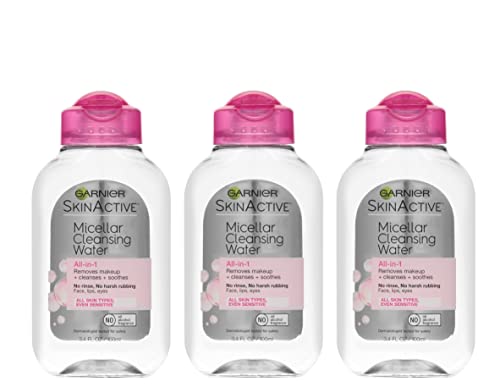 Garnier Micellar Cleansing Water – All Skin Types, 3 Pack