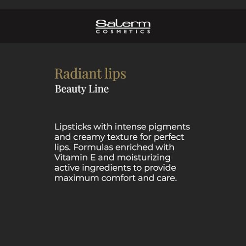 SALERM - Long-Lasting Matte Lipstick - Perfect Matte - Color Imperial Purple - Matte Liquid Lipstick - High-Intensity Pigments - Long-Lasting Comfort - 5.5 ml