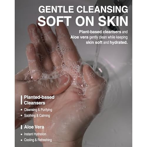 Pleuvoir Hand Wash Hinoki Leather - Hydrating Liquid Hand Soap - Mysterious Cypress Forest Leather Scent - Moisturizing with Hyaluronic Acid, Ceramides - Vegan, K-Beauty 10 fl.oz