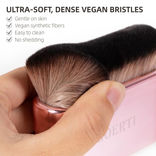 Body Makeup Brush for Self-Tanner & Foundation - Wide Kabuki