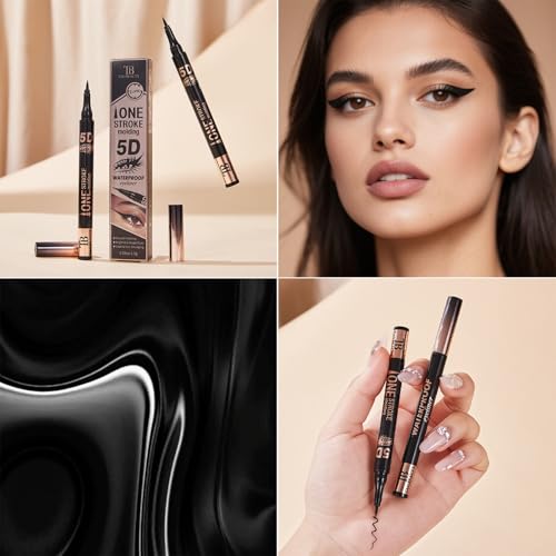 ADMD Waterproof Eyeliner Pen - Ultra Fine Tip, 24Hr Wear