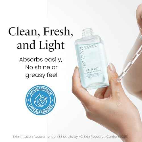 MAXCLINIC Water Lift Moisture Ampoule for Dry Skin | Deeply Hydrating Serum for Face | Fortifying Facial Serum & Ampoule Korean Skin Care | Highly Moisturizing Face Serum (3.38 fl oz)