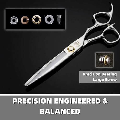 Professional 6" Hair Cutting Scissors - 440C Japanese Steel Convex Blades