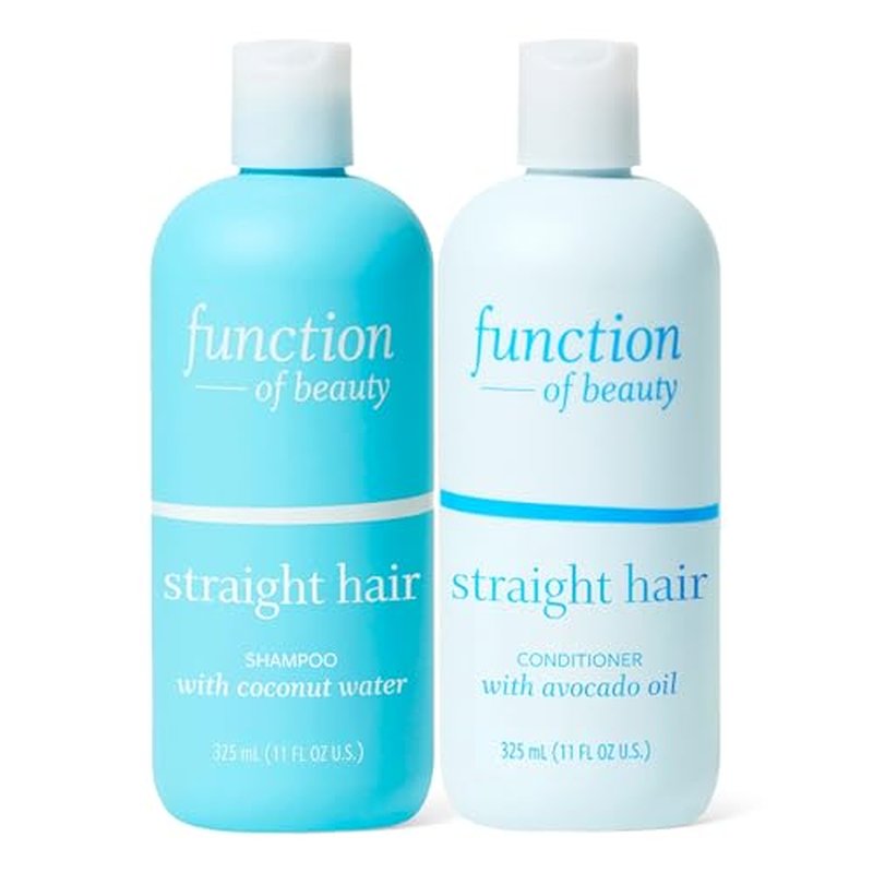 Function of Beauty Straight Hair Shampoo & Conditioner Set