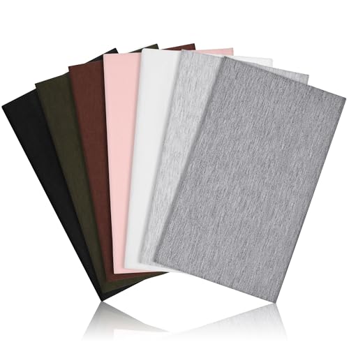 Wide Headbands for Women, 7-Pack Cotton Stretch Hair Bands