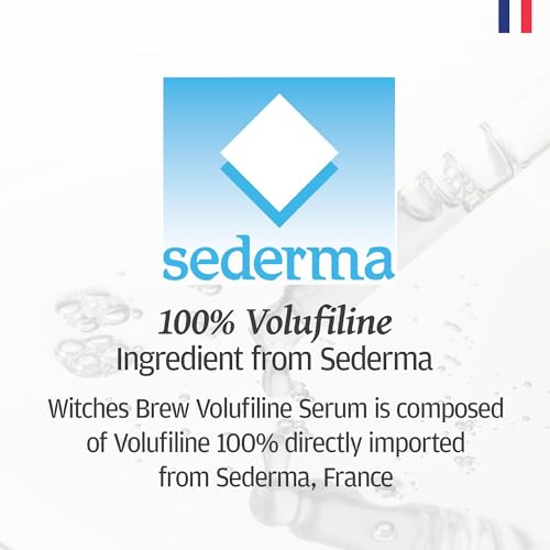 [Volufiline 12.5ml] 100% Pure Volufiline from SEDERMA (France) | DIY Skincare - Face Serum | Cosmetic Grade | For Face & Body Improved Fine Lines & Skin Elasticity