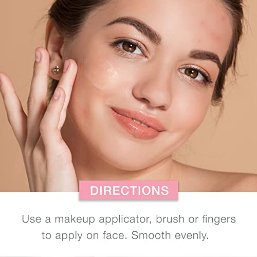 Neutrogena SkinClearing Oil-Free Foundation with Salicylic Acid, Nude 40