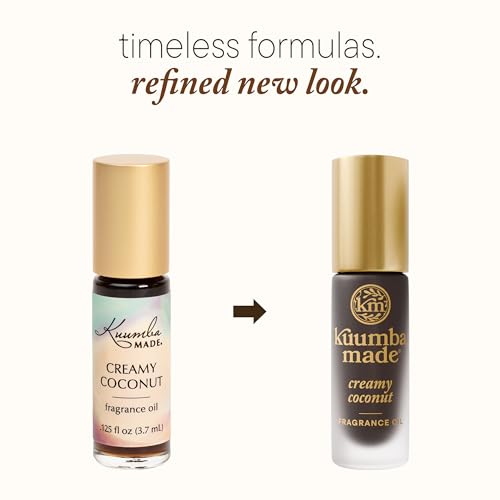 Kuumba Made Creamy Coconut Roll-On Oil - Alcohol-Free Perfume