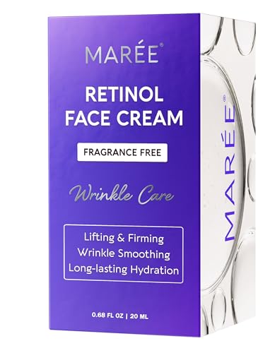MAREE Retinol Facial Moisturizer - Night Cream for Daily Skincare