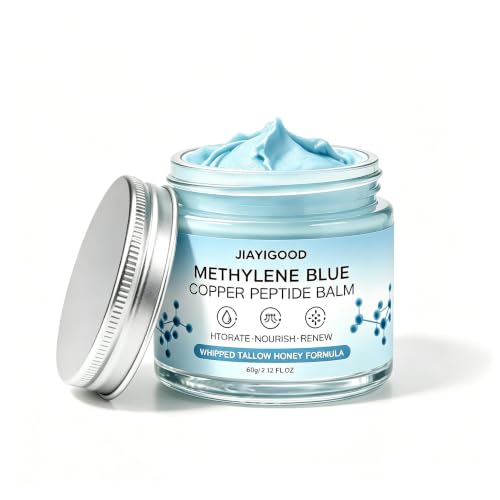 JIAYIGOOD Copper Peptide Face Cream with Tallow & Antioxidants for Anti-Aging Hydration