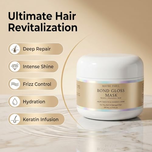 Olavita Bond Gloss Mask - Deep Repair for Dull, Damaged Hair