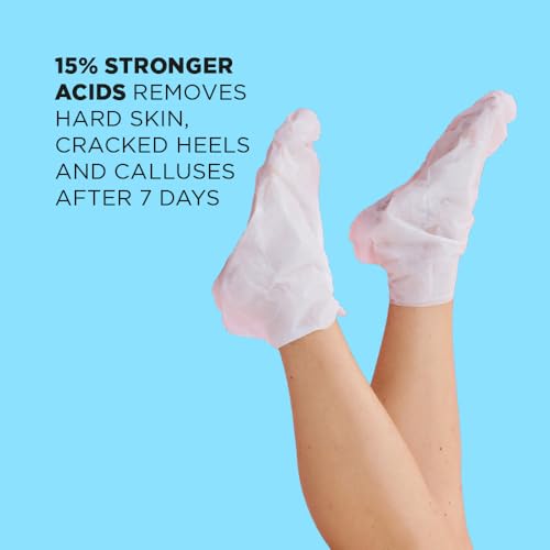 Skin Republic Pedi Peel Max Intense Foot Peeling Mask with AHA - 1 Pair