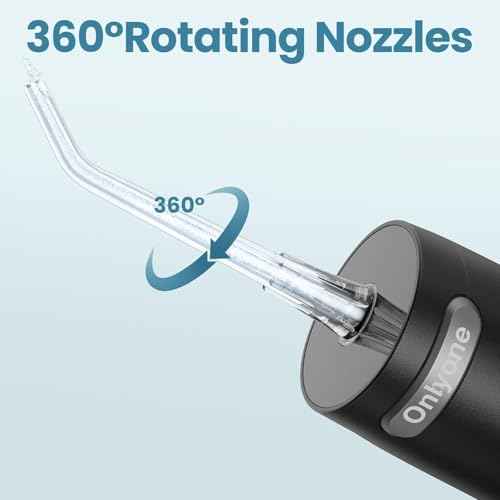 Onlyone Water Dental Flosser Replacement Heads Oral Irrigator Refill Heads Jet Tips 5 Pieces: Only Compatible for Onlyone Water Dental Flosser