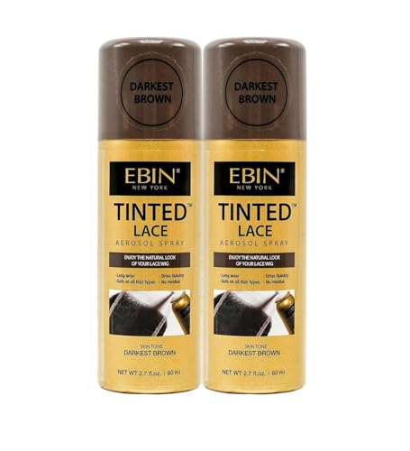 EBIN NEW YORK Lace Tint Spray 2.7oz – 2 Pack Bundle