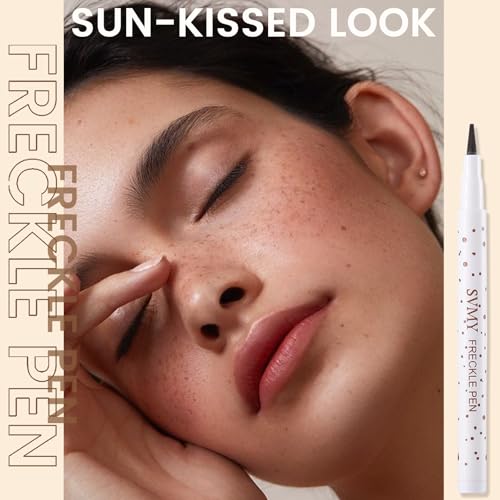 Freckle Pen Stamp Tool - Waterproof Fake Freckles Makeup (2 Pack)