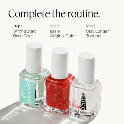 essie Glossy Nail Polish - Geranium Red-Orange Cream Finish (0.46 fl oz)