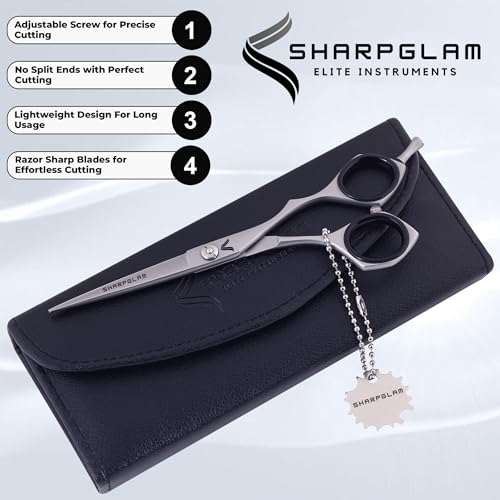 Professional Hair Cutting Scissors 6" – Japanese Stainless Steel Shears