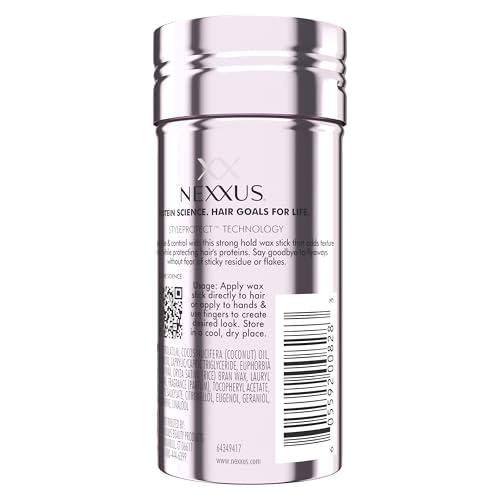 Nexxus Styling Slick Stick Hair Stick Strong Hold Hair Wax Powered by Styleprotect Technology 2.33 oz